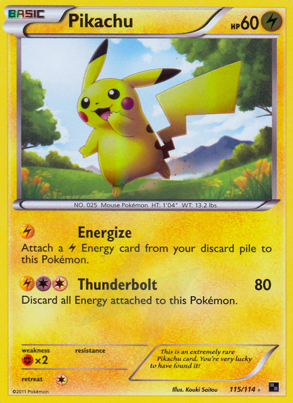 Pikachu 115/114