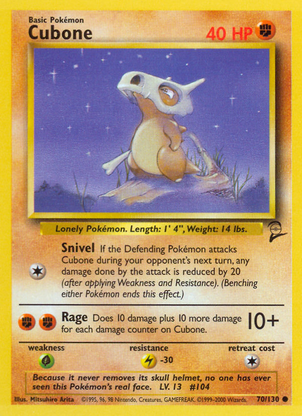Cubone 70/130
