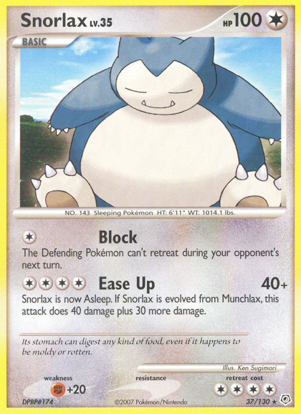 Snorlax 37/130