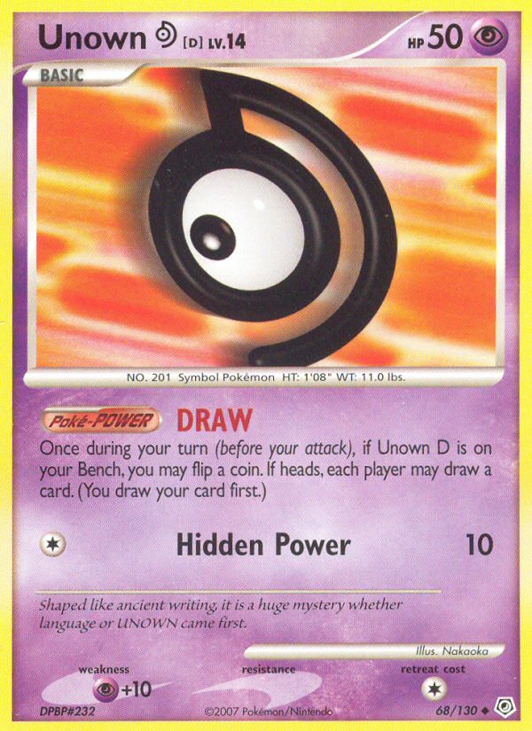 Unown D 68/130