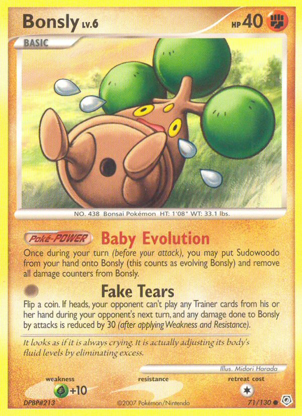 Bonsly 71/130