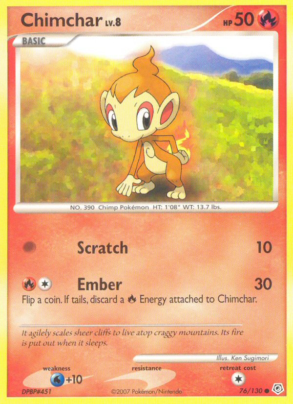 Chimchar 76/130