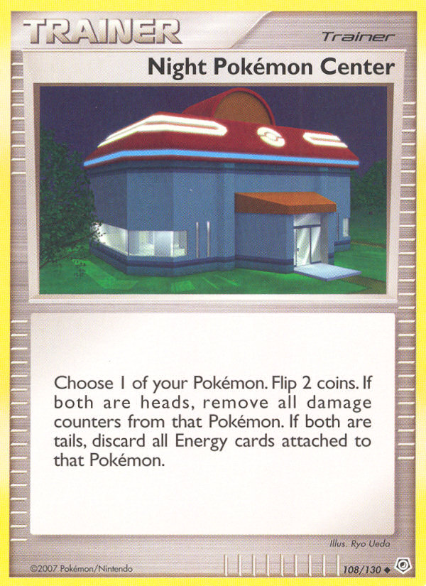 Night Pokémon Center 108/130