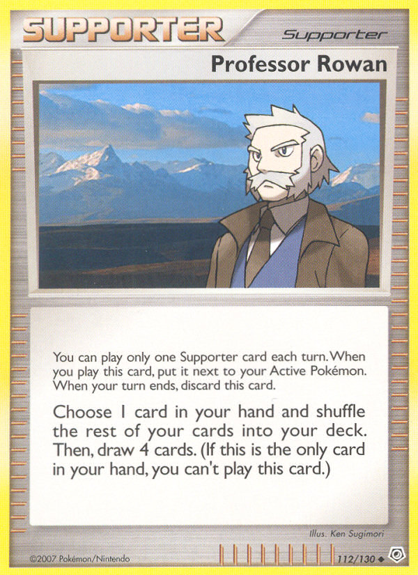 Professor Rowan 112/130