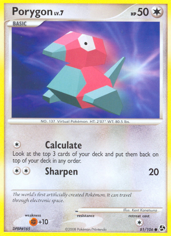 Porygon 81/106