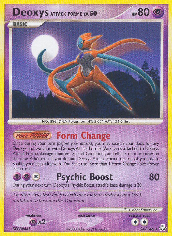 Deoxys Attack Forme 24/146