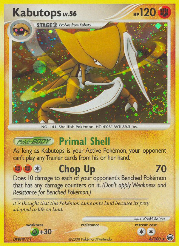 Kabutops 6/100