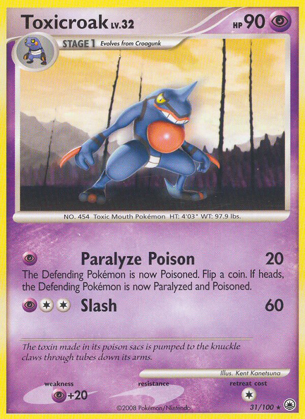 Toxicroak 31/100