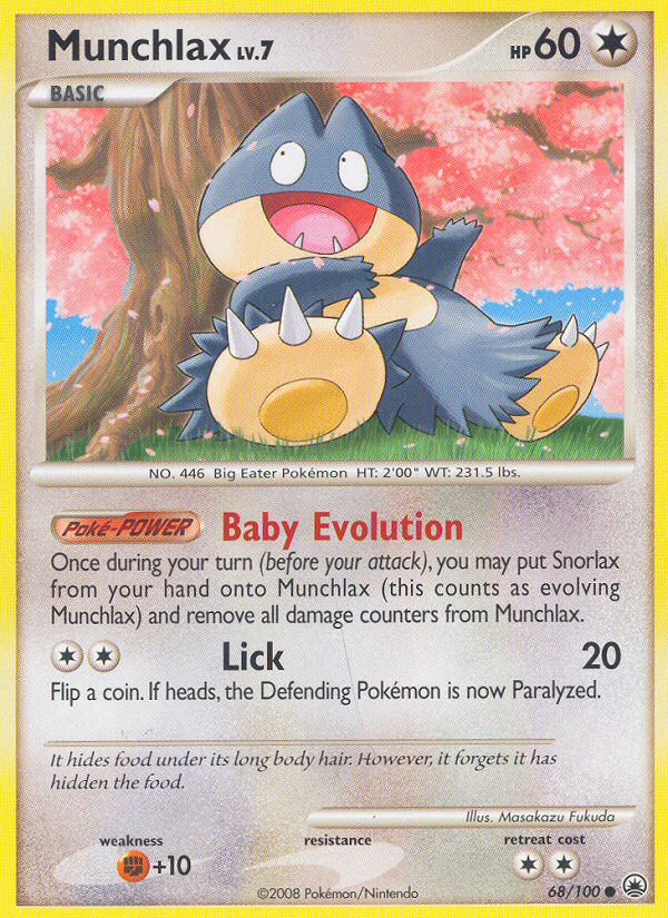 Munchlax 68/100
