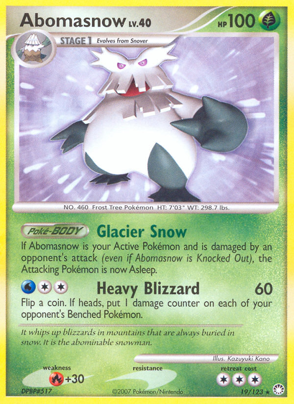Abomasnow 19/123
