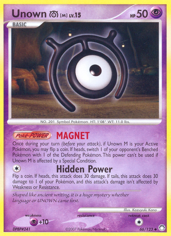 Unown M 66/123