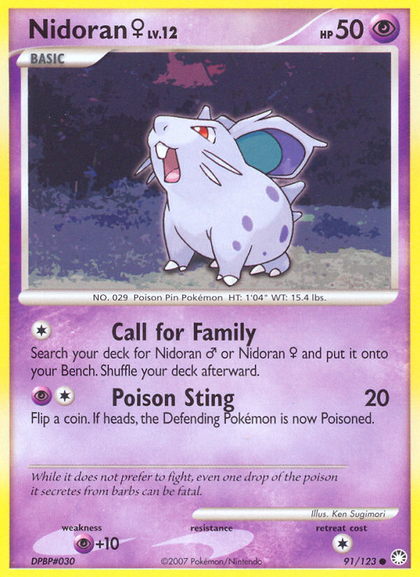 Nidoran? 91/123