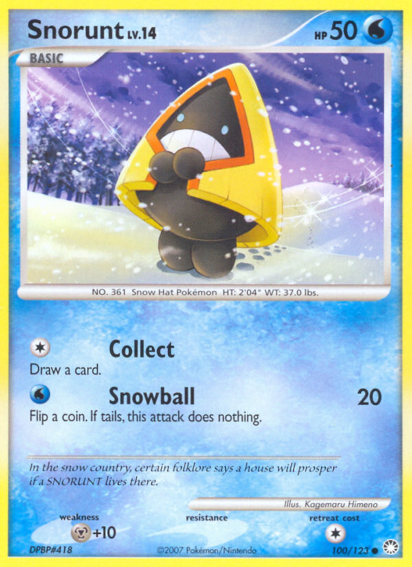 Snorunt 100/123