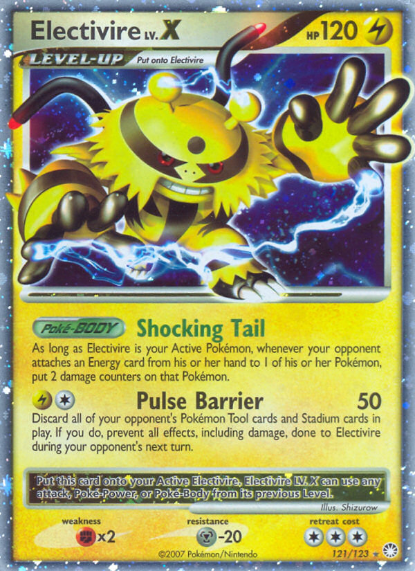 Electivire LV.X 121/123