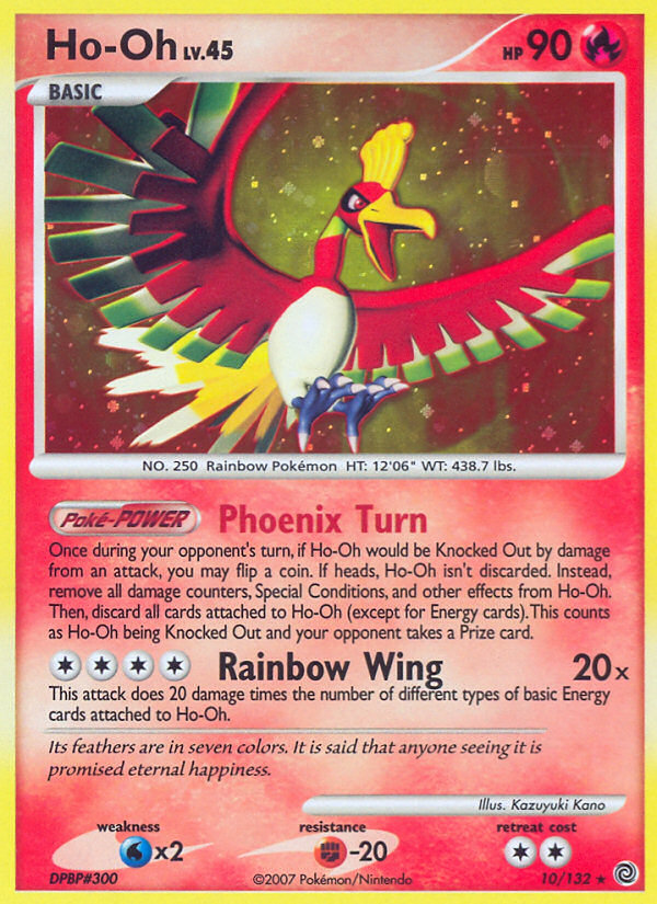 Ho-Oh 10/132 Reverse holo