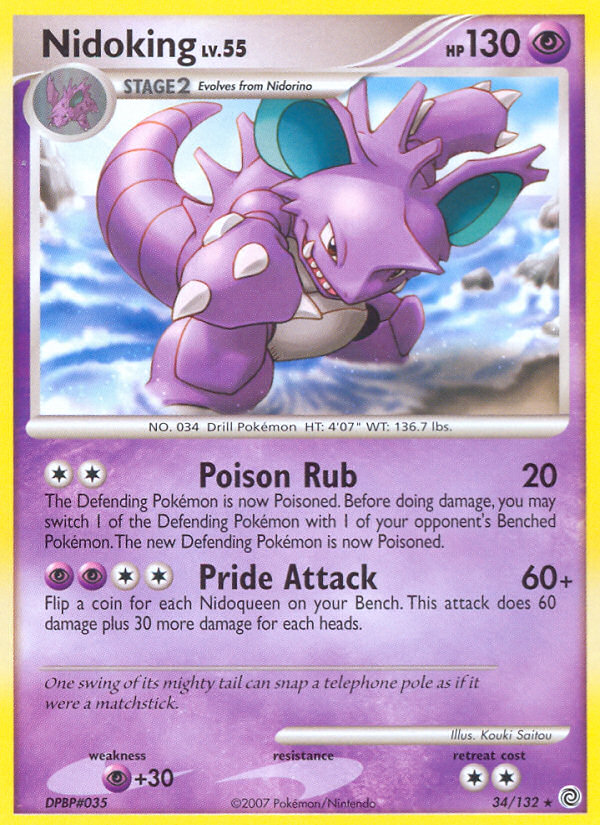 Nidoking 34/132