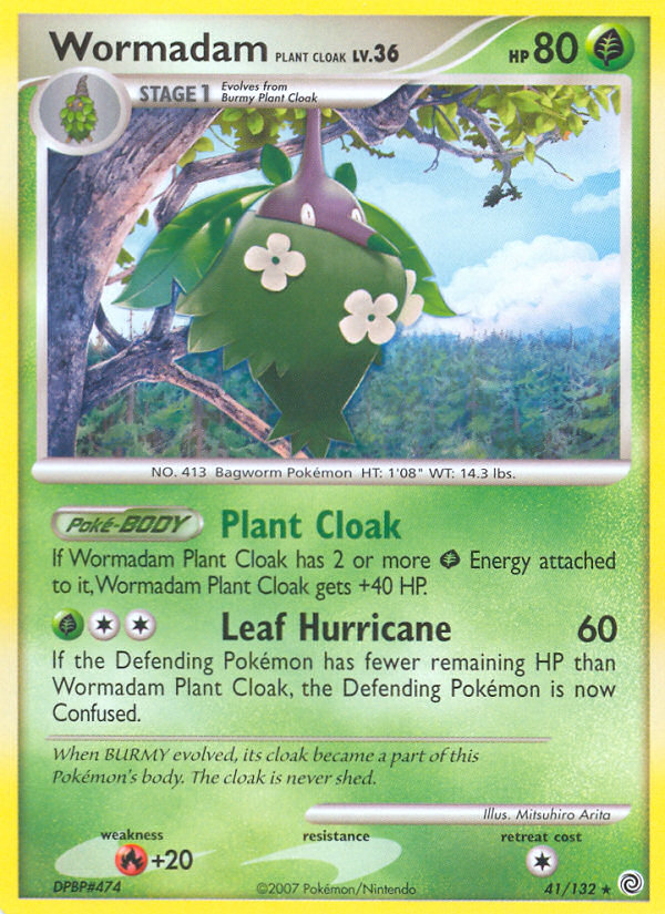 Wormadam Plant Cloak 41/132