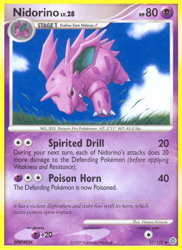 Nidorino 57/132