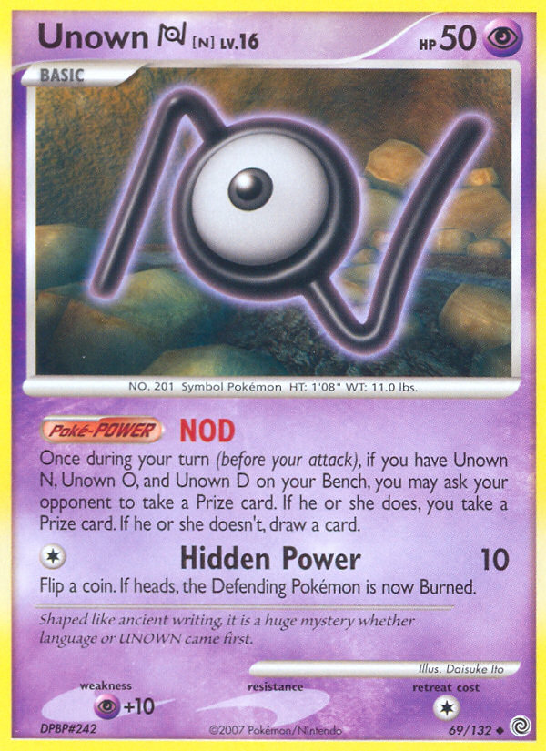 Unown N 69/132