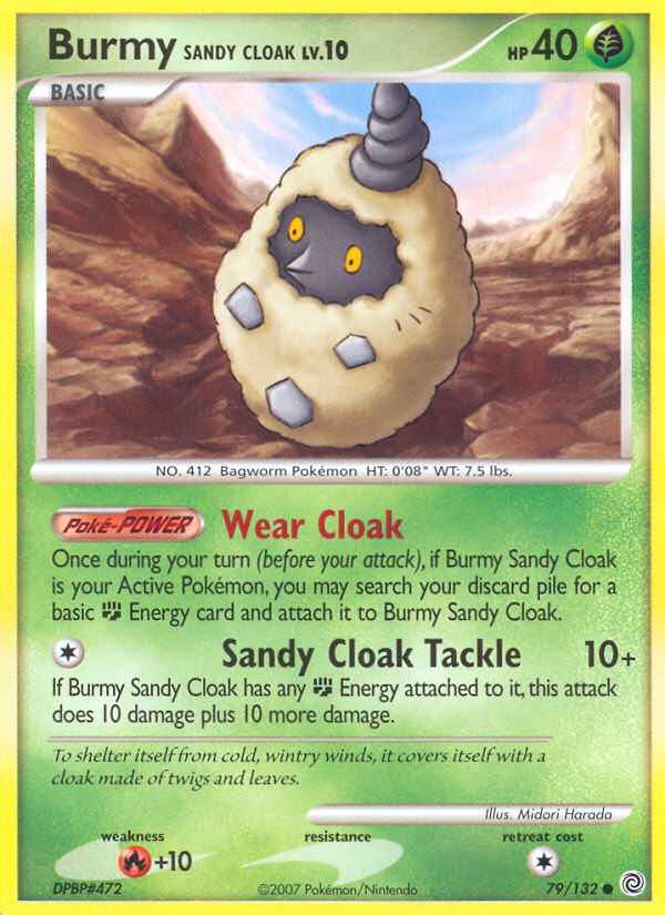 Burmy Sandy Cloak 79/132