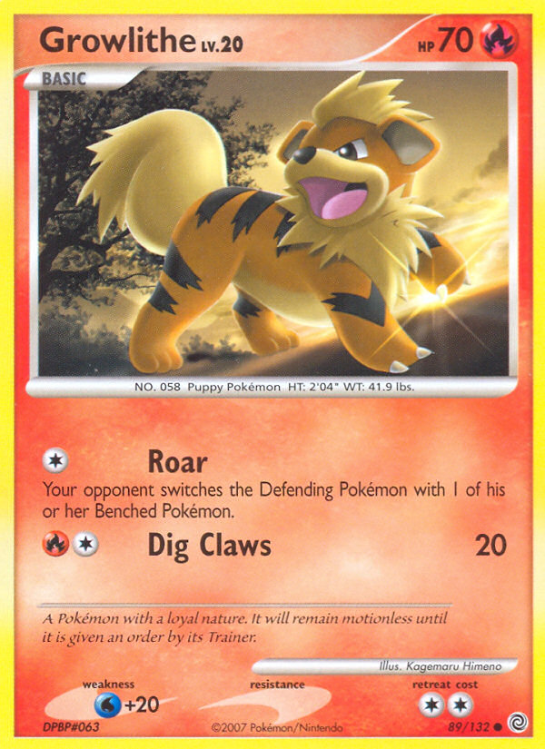 Growlithe 89/132