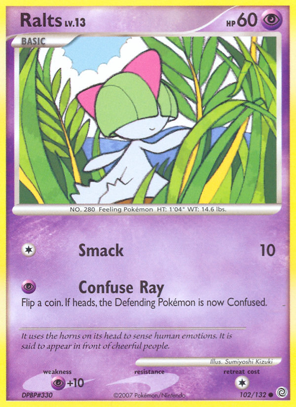 Ralts 102/132 Reverse holo