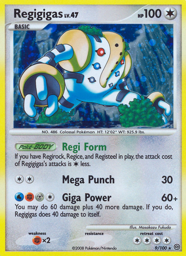 Regigigas 9/100
