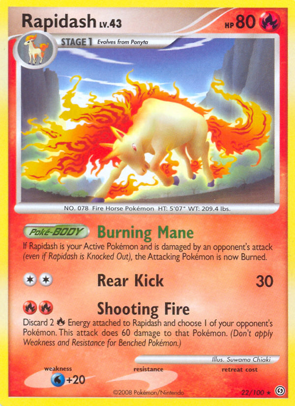 Rapidash 22/100