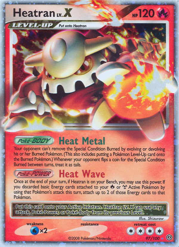 Heatran LV.X 97/100