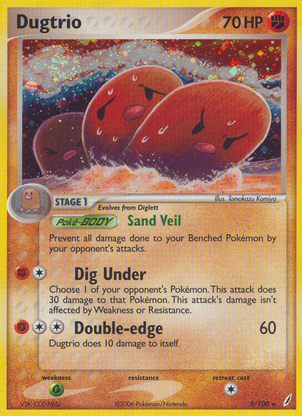 Dugtrio 5/100