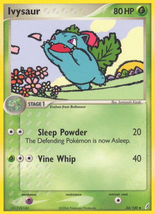 Ivysaur 34/100