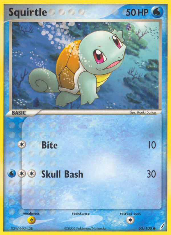 Squirtle 63/100