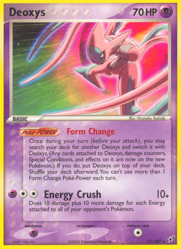 Deoxys 17/107
