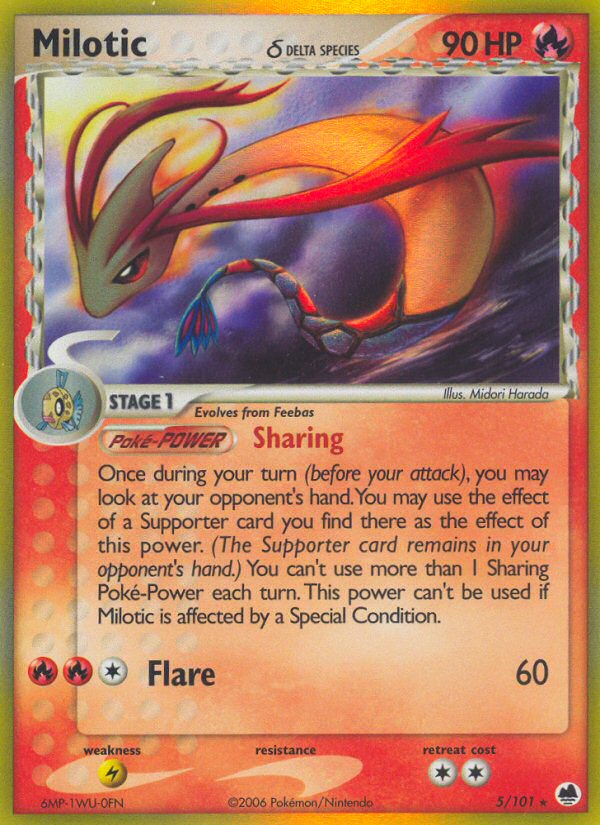 Milotic Delta species 5/101