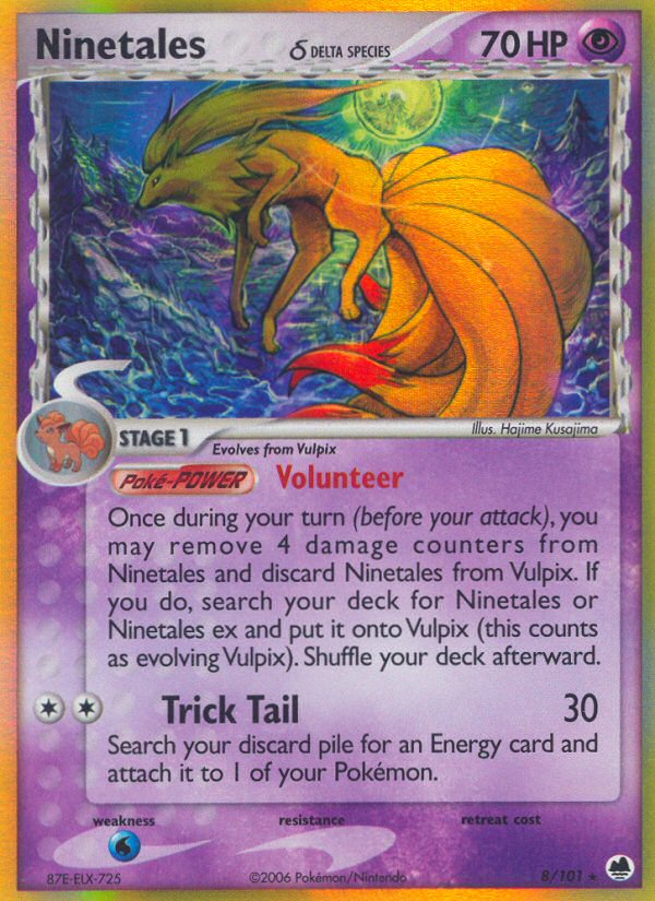 Ninetales Delta species 8/101