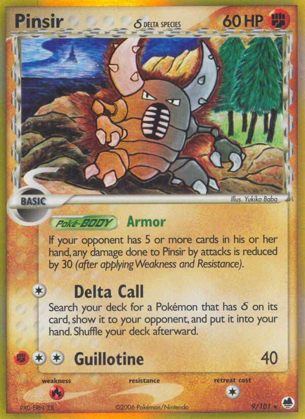 Pinsir Delta species 9/101