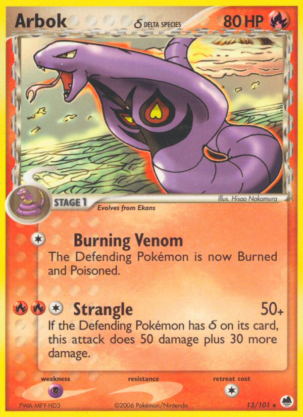Arbok Delta species 13/101