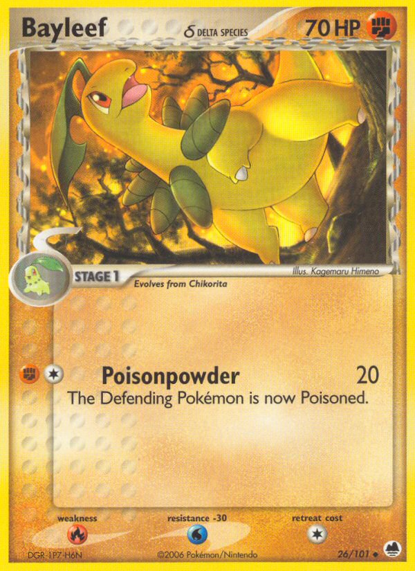 Bayleef Delta species 26/101