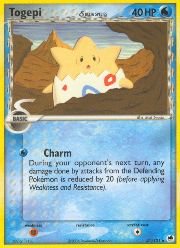 Togepi Delta species 41/101