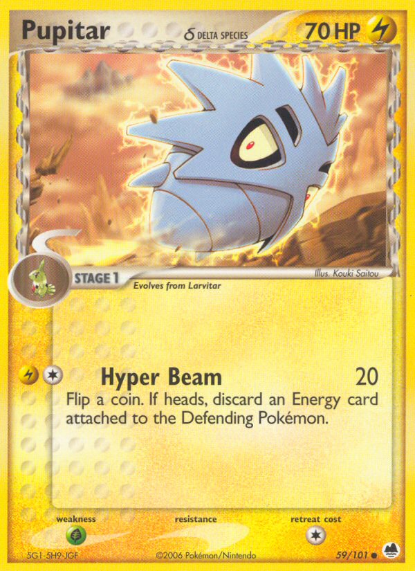 Pupitar Delta species 59/101