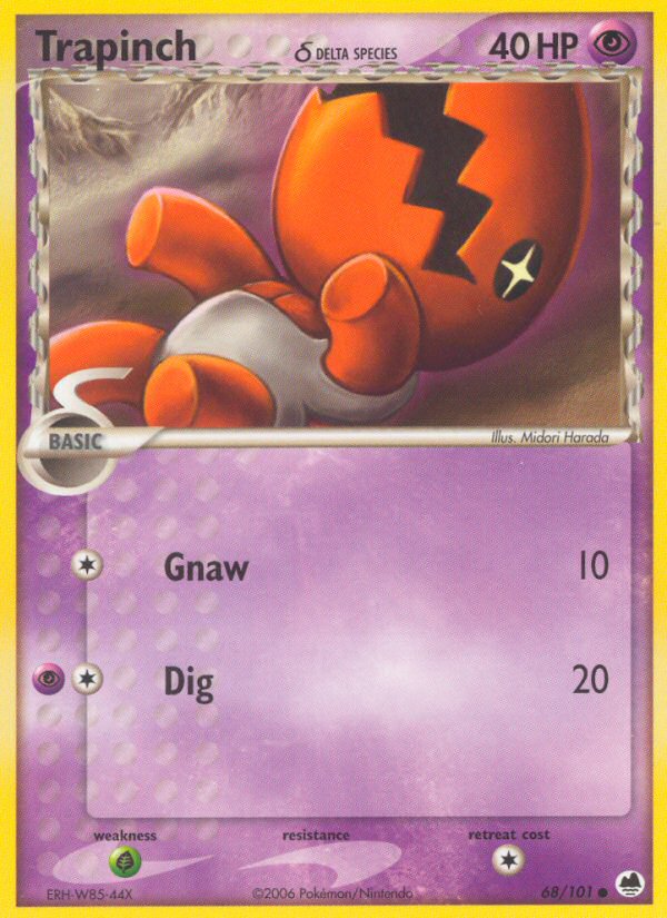 Trapinch Delta species 68/101
