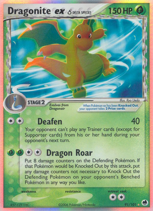 Dragonite ex Delta species 91/101