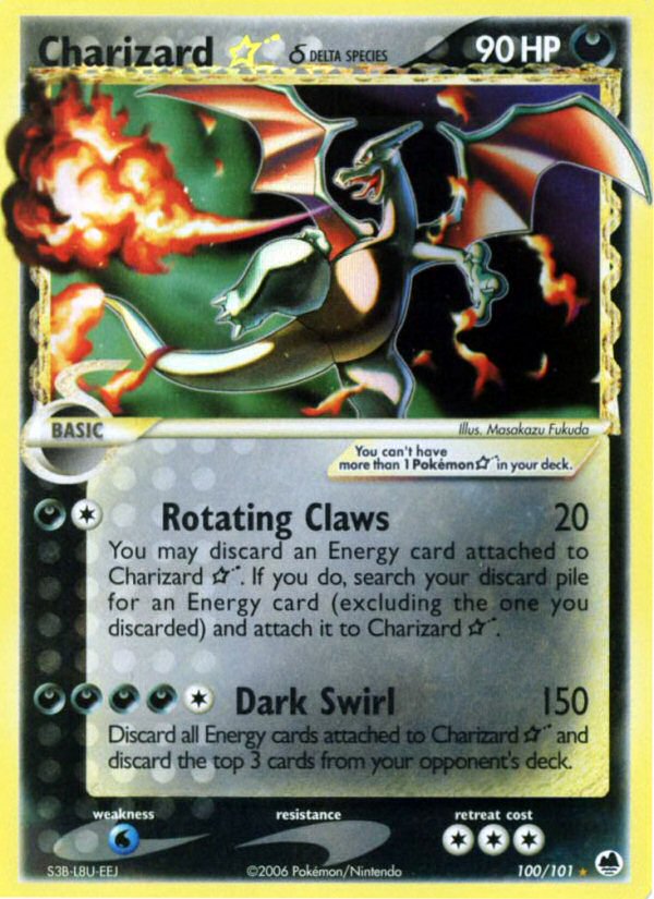 Charizard Star Delta species 100/101