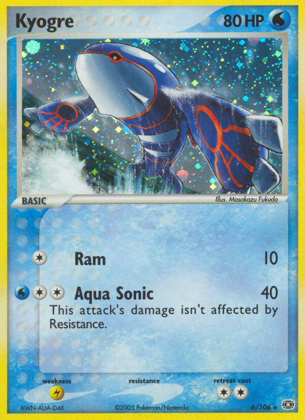 Kyogre 6/106