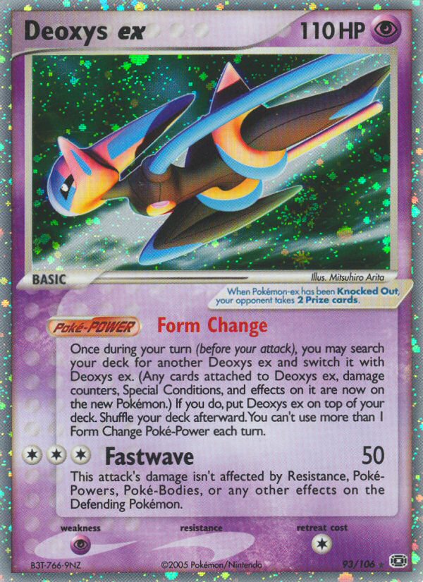 Deoxys ex 93/106