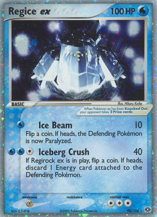 Regice ex 98/106