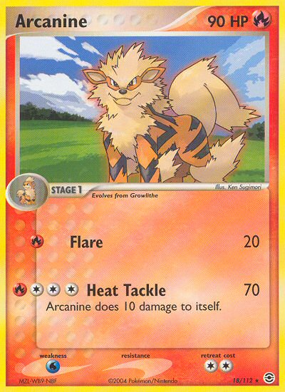 Arcanine 18/112