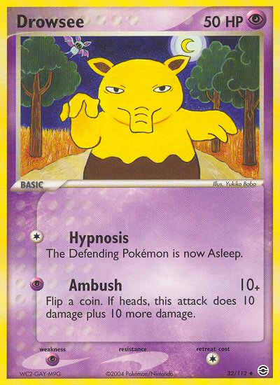 Drowzee 32/112