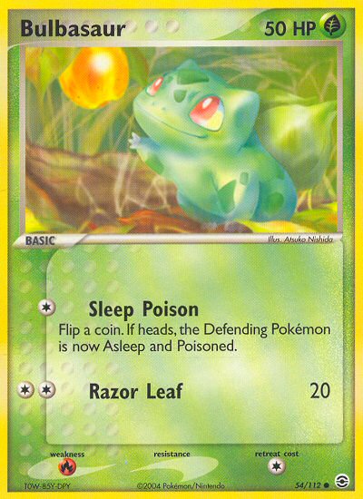 Bulbasaur 54/112