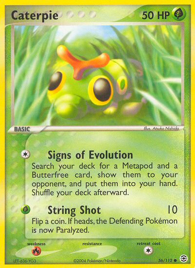 Caterpie 56/112 Reverse holo